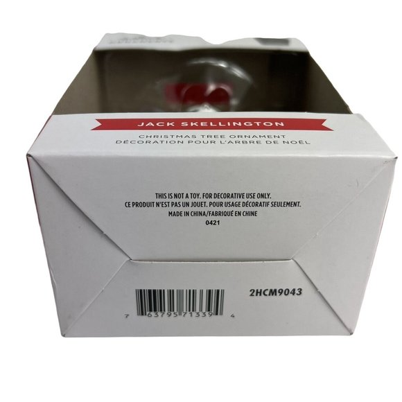 Hallmark Christmas Ornament Disney Nightmare Before Christmas Jack Skellington - Picture 5 of 12